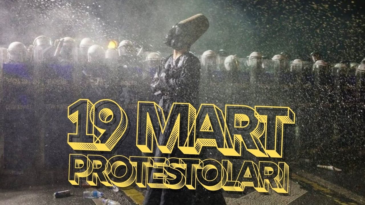 19 mart protesto