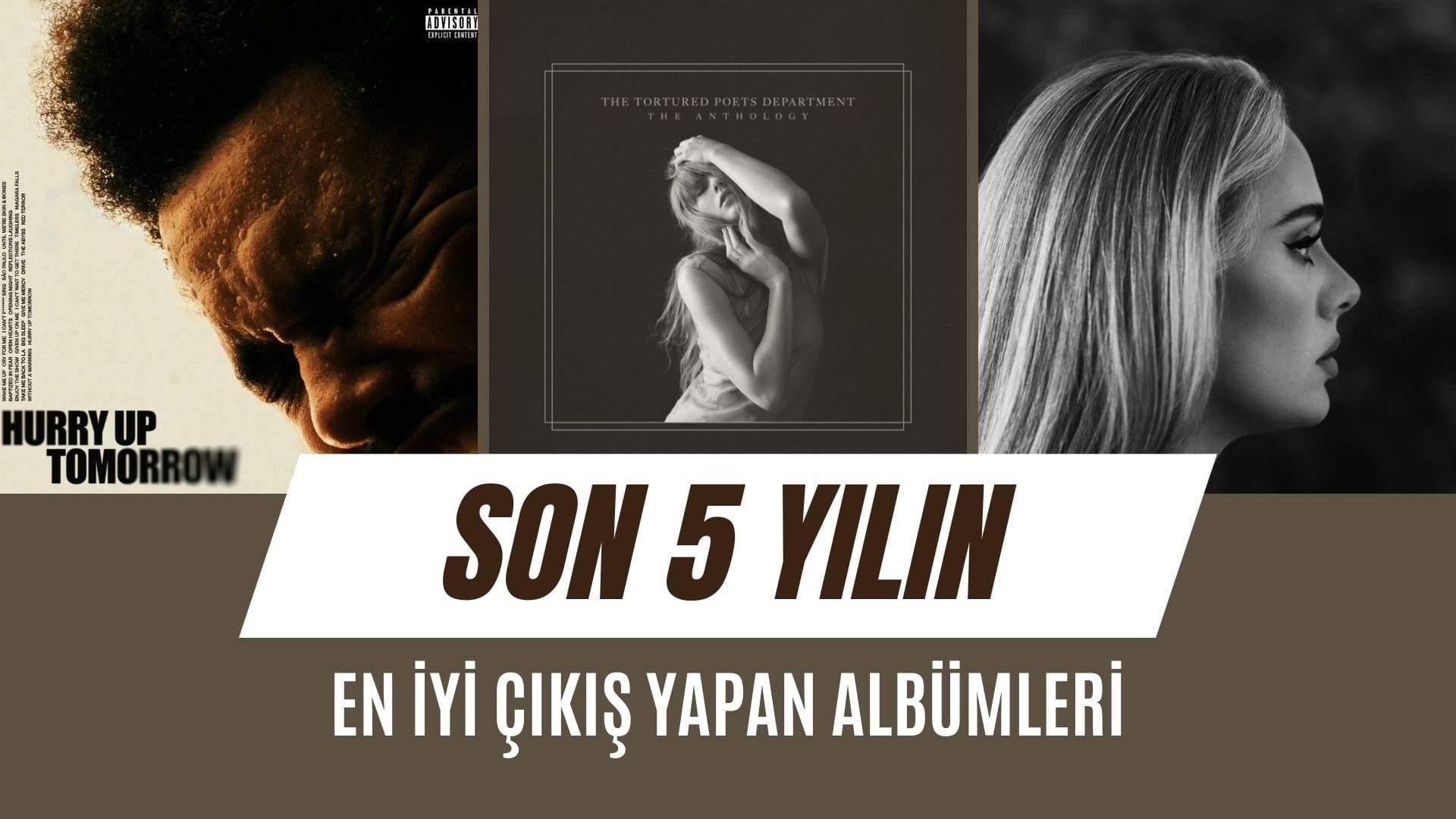 son beş yılın başarılı albümleri